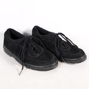 Rugged Outback Low Top Casual Shoes Sneakers Lace Up Men Size 7 Black